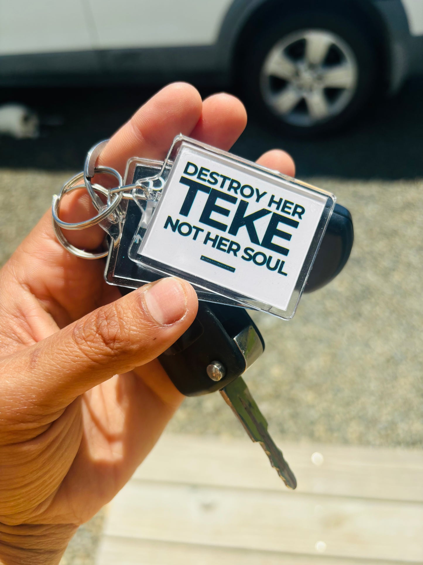 2x Her Teke Key Ring Set
