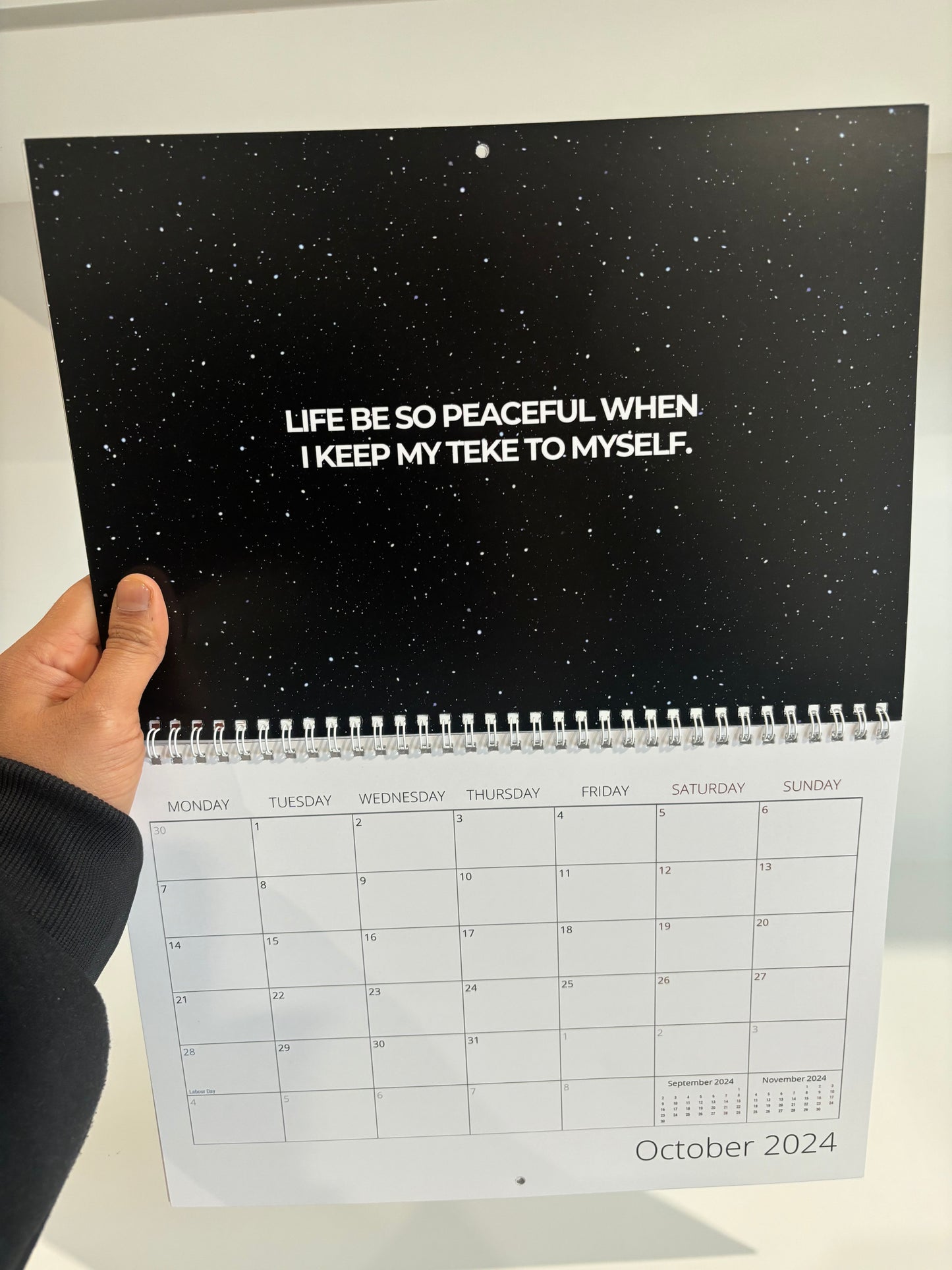 Big Teke Energy + Big Rāks Energy Calendar