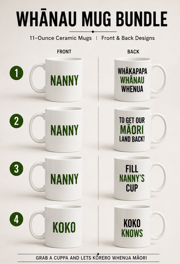 The Whānau Mug Bundle